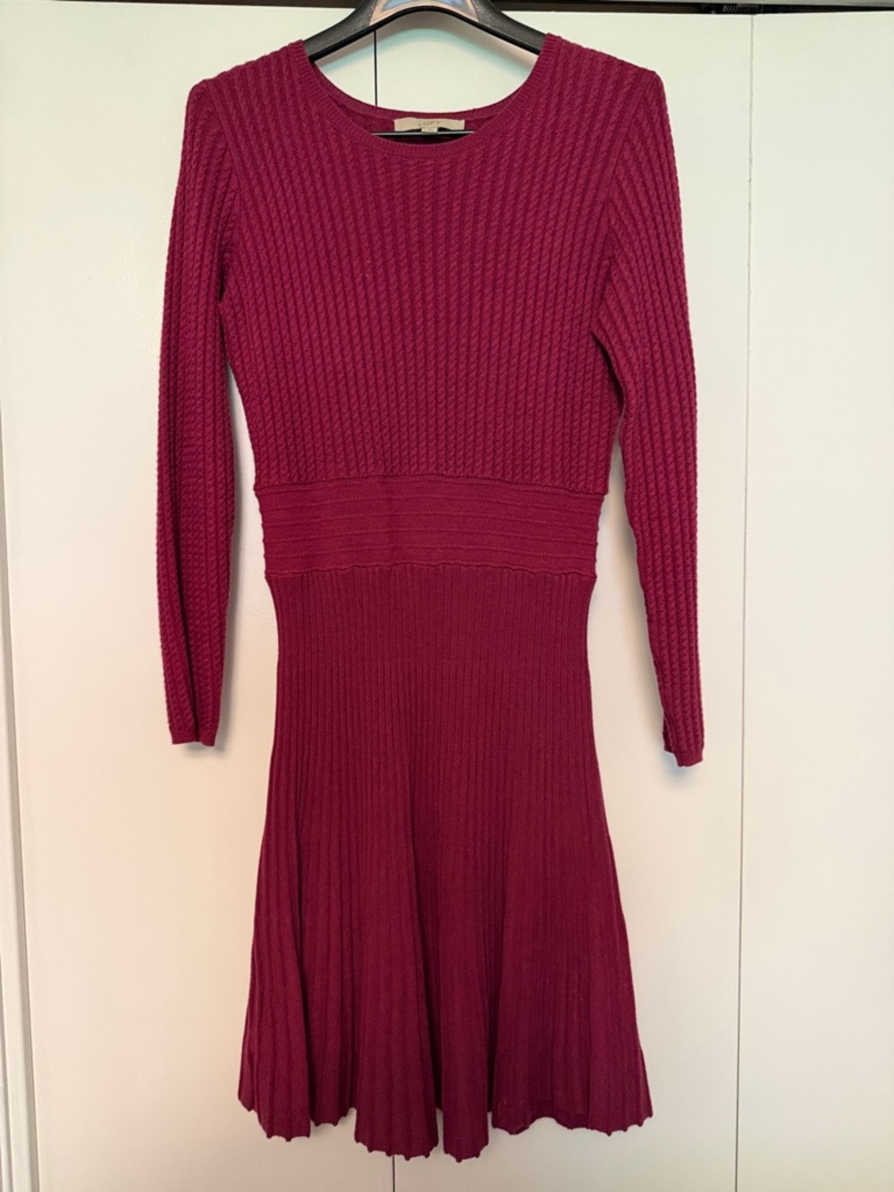Ann Taylor Loft Sweater Dress - M